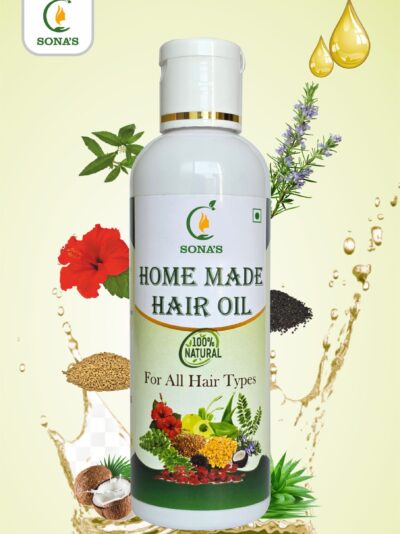 Herbal hair oil for long hair